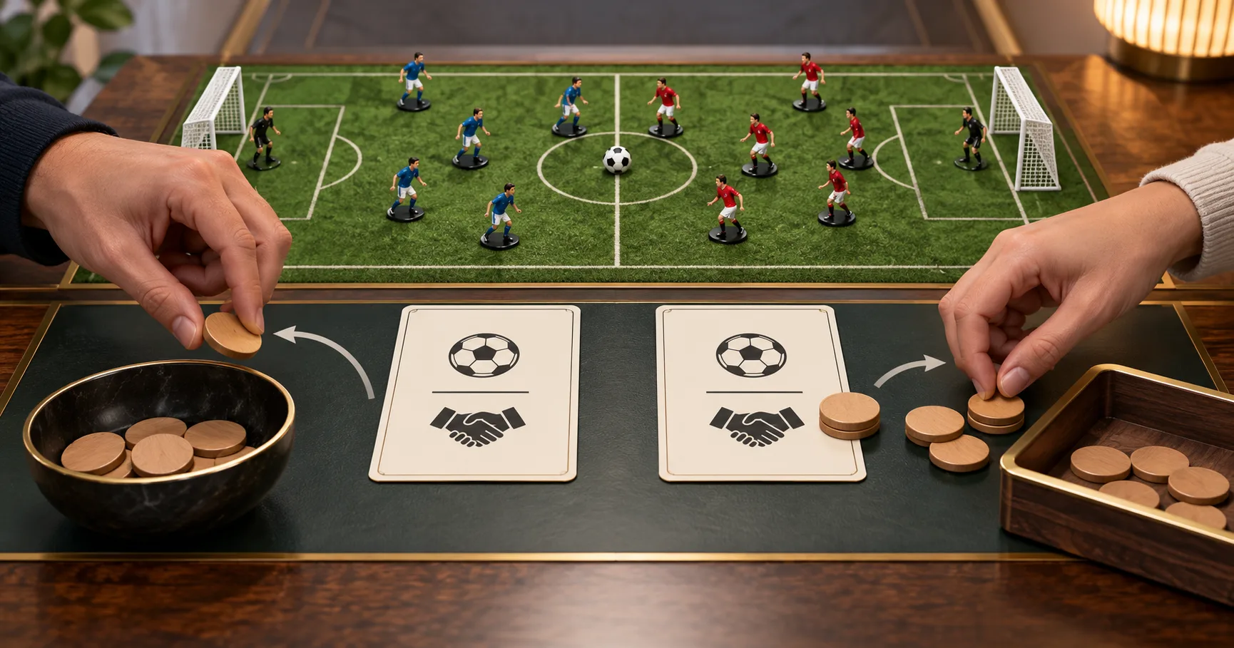 How football betting turns a match result into a win, loss or refund